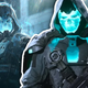 Two sci-fi soldiers—one from Call of Duty, another from Deadrop—are standing next together in basically the same outfit.